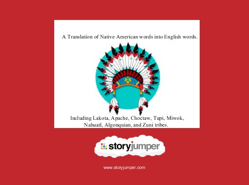 Native American Words And Definitions