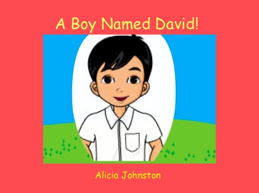 children's book about a boy named david