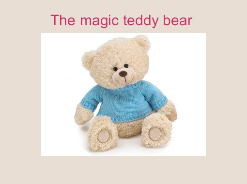 blue magic teddy bear human size