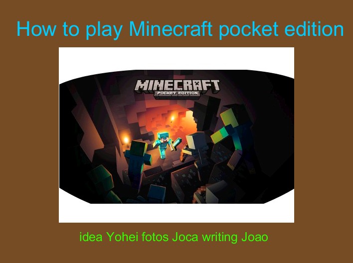 How to play Minecraft pocket edition - Free stories online. Create books  for kids
