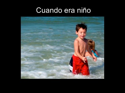 Cuando era niño imperfect or preterite picture
