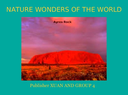 Nature Wonders Of The World Free Stories Online Create Books For