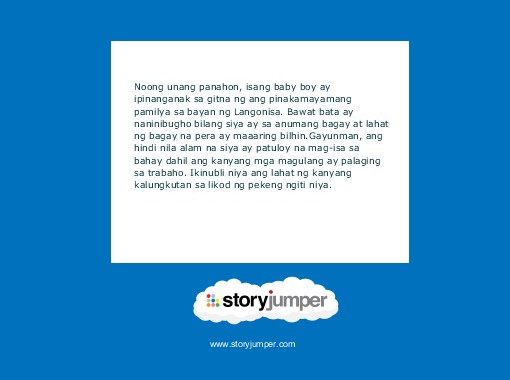 "Alamat Ng Paruparo" - Free Books & Children's Stories Online | StoryJumper