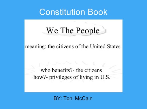 book of essays explaining the constitution