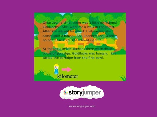 &quot;Goldilocks and The Three Bears&quot; Free stories online