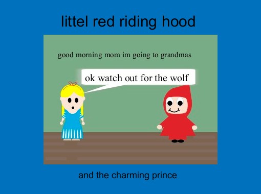 littel red riding hood" - stories Create books for kids |