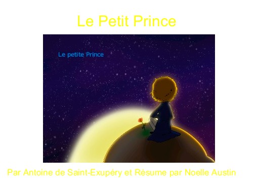 "Le Petit Prince" - Free stories online. Create books for kids