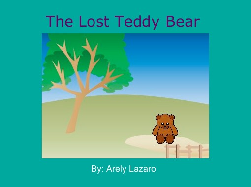 lost teddy bear