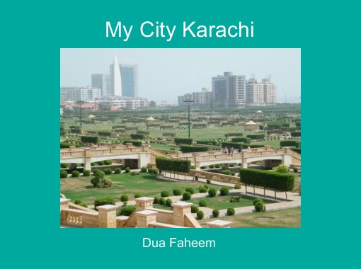 short essay on my city karachi