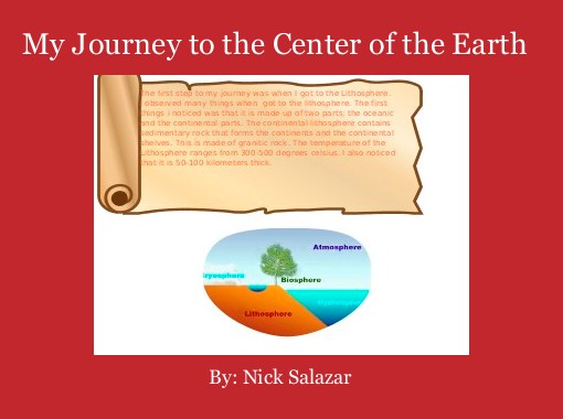 Quot My Journey To The Center Of The Earth Quot Free Books Amp Children S Stories Online Storyjumper