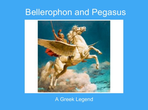 Image result for Bellerophon rode Pegasus