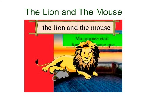 "The Lion and The Mouse" - Free Books & Children's Stories Online