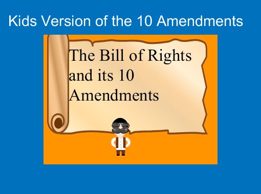 What is the 10 bill of rights