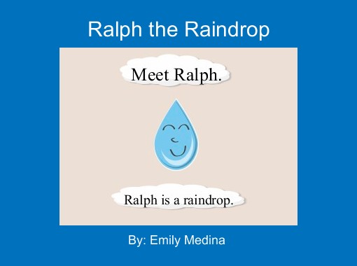 Quot Ralph The Raindrop Quot Free Books Amp Children S Stories