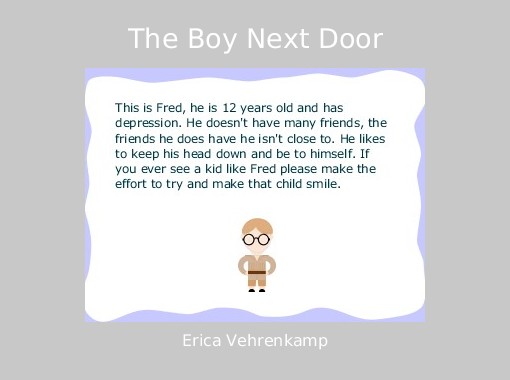 The Boy Next Door Free Books Children S Stories Online